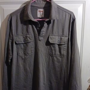 Levi's Gray Casual Button Down Shirt